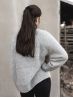 Maya Sweater Knitting Pattern – Hip-Length, Mock Neck & Oversized Fit