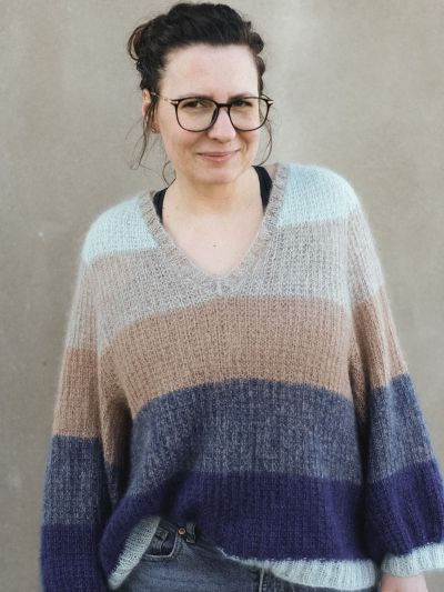 PRINTED Knitting pattern for Morning sweater