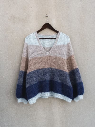 PRINTED Knitting pattern for Morning sweater