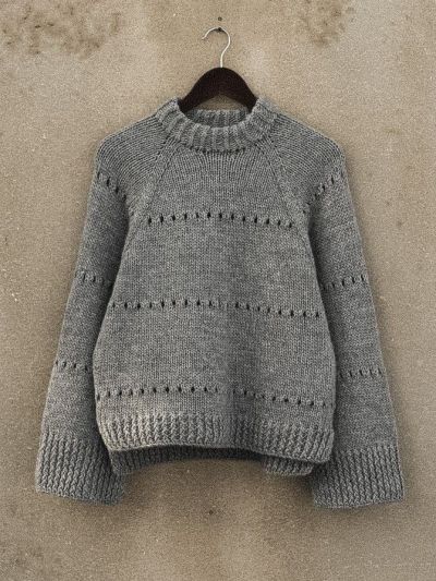 PRINTED Knitting pattern for Cloudy sweater