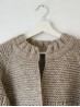 Grey Sheep Jacket Knitting Pattern – Stylish Short Cardigan with Balloon Sleeves