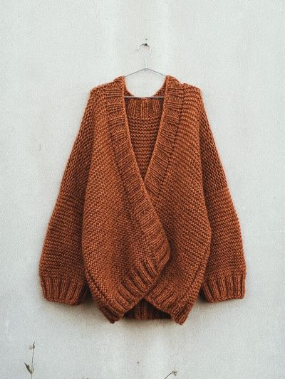 Knitting pattern for Sunset cardigan