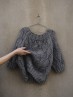 Diamond Chunky Pullover – Boat Neck & Folded Neck Knitting Pattern