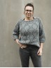 Diamond Chunky Pullover – Boat Neck & Folded Neck Knitting Pattern