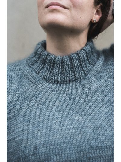 April Jumper Knitting Pattern – Oversized Hip-Length with Wide Sleeves