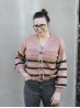 Verona Cardigan Knitting Pattern – Classic V-Neck, Balloon Sleeves & Raglan