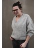 I Wanna Be Your Sweater Knitting Pattern – Hip-Length, V-Neck & Elegant Style