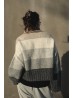 I Wanna Be Your Striped Sweater Knitting Pattern – Hip-Length, Turtleneck & Elegant Stripes