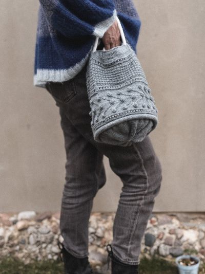 Ruke Project Bag Knitting Pattern – Two Sizes, Multiple Stitch Patterns  Meta Description: