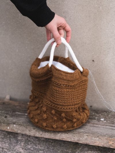 Ruke Project Bag Knitting Pattern – Two Sizes, Multiple Stitch Patterns  Meta Description: