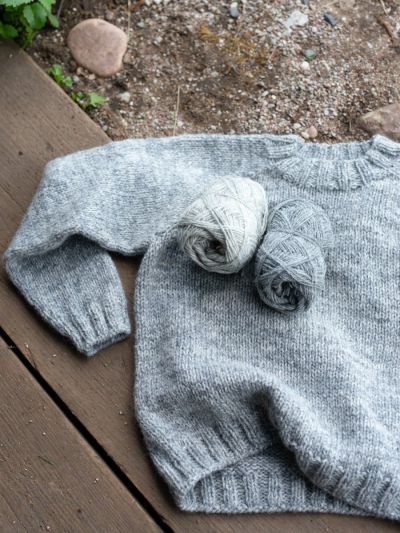 Ruke Twins Sweater Knitting Pattern – Crew Neck, Raglan & Capsule Design