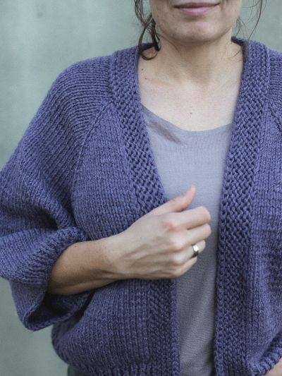 Knitting pattern for Butterfly cardigan