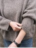 MO Sweater Knitting Pattern – Hip-Length, Oversized with Big Neck & Ribbed Cuffs