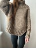 Yoga Winter Sweater Knitting Pattern – Short Length, Turtle Neck & Wide Side Slits