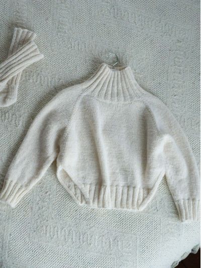 Yoga Winter Sweater Knitting Pattern – Short Length, Turtle Neck & Wide Side Slits