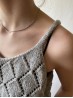 Ruke Diamond Top Knitting Pattern – Semi-Wool, V-Neck & Diamond Stitch