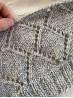 Ruke Diamond Top Knitting Pattern – Semi-Wool, V-Neck & Diamond Stitch