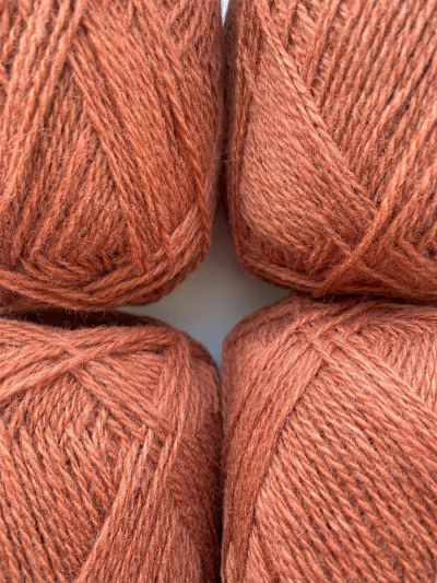 Ruke knit Wool yarn - Copper (274), 100g