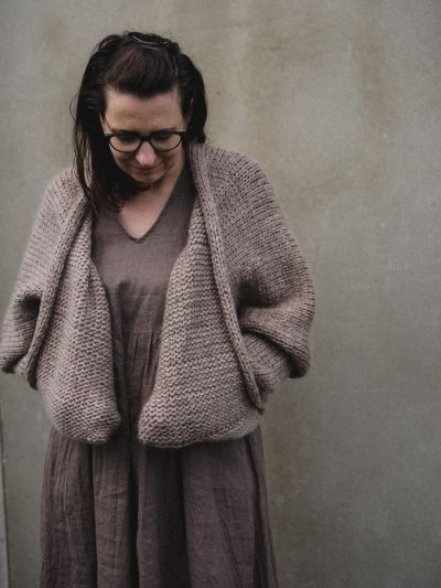 Knitting pattern for Light air cardigan