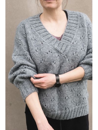 Knitting pattern for Ruke Boxy sweater