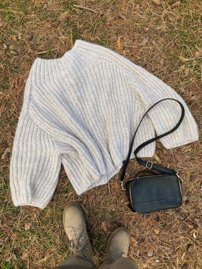 Knitting pattern for Ruke Latte sweater