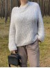 Knitting pattern for Ruke Latte sweater